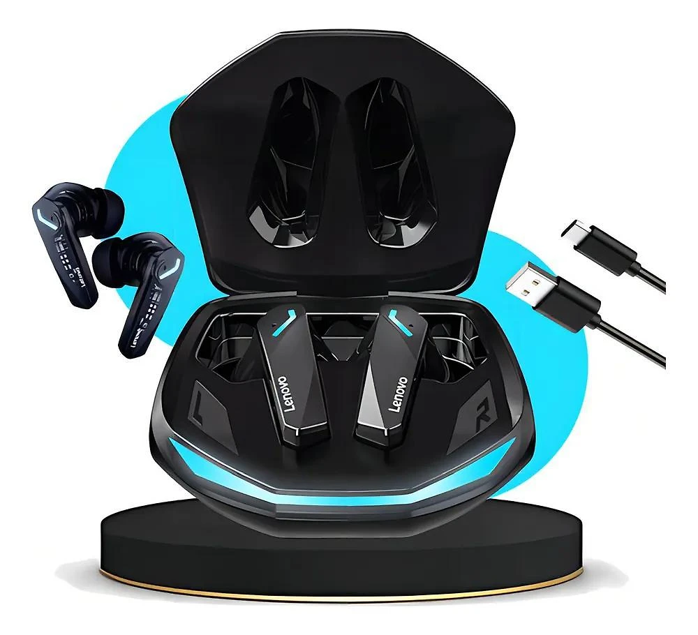 Miniatura Fone Gamer Lenovo Gm2 Pro: Som Imersivo E Baixa Latência