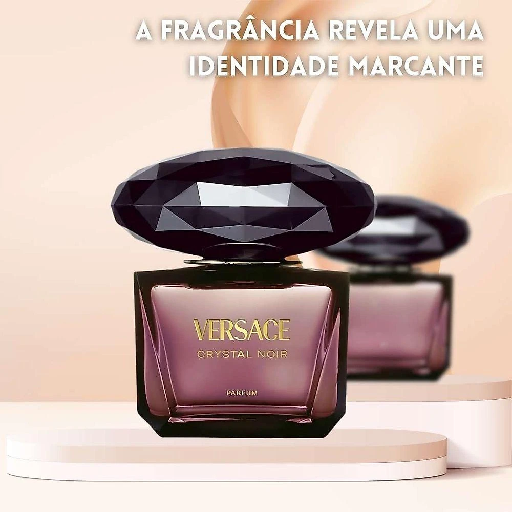 Perfume Crystal Noir Feminino Eau de Parfum 90ML Versace