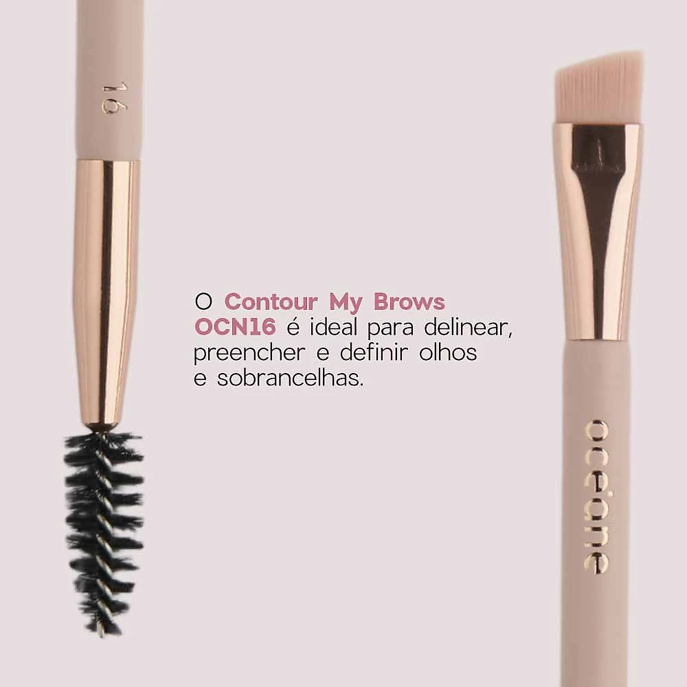 Océane Mini Eye Brush Kit com 6 Pincéis para Olhos Kit