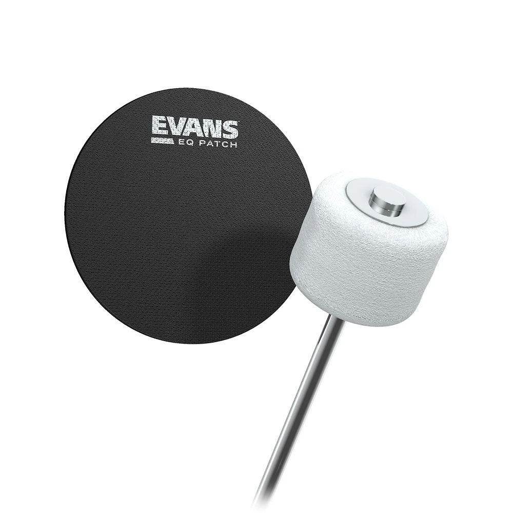 Pad Protetor para Pele de Bumbo EQPB1 Nylon Preto 2 Peças Evans