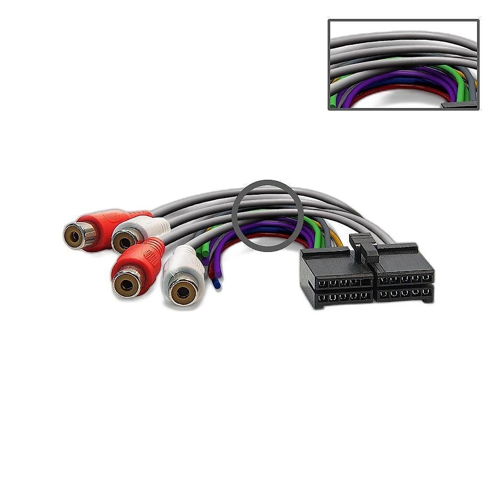 Chicote para DVD Automotivo Permak Pioneer 7380 7580 8480 H-Buster 7700 9200