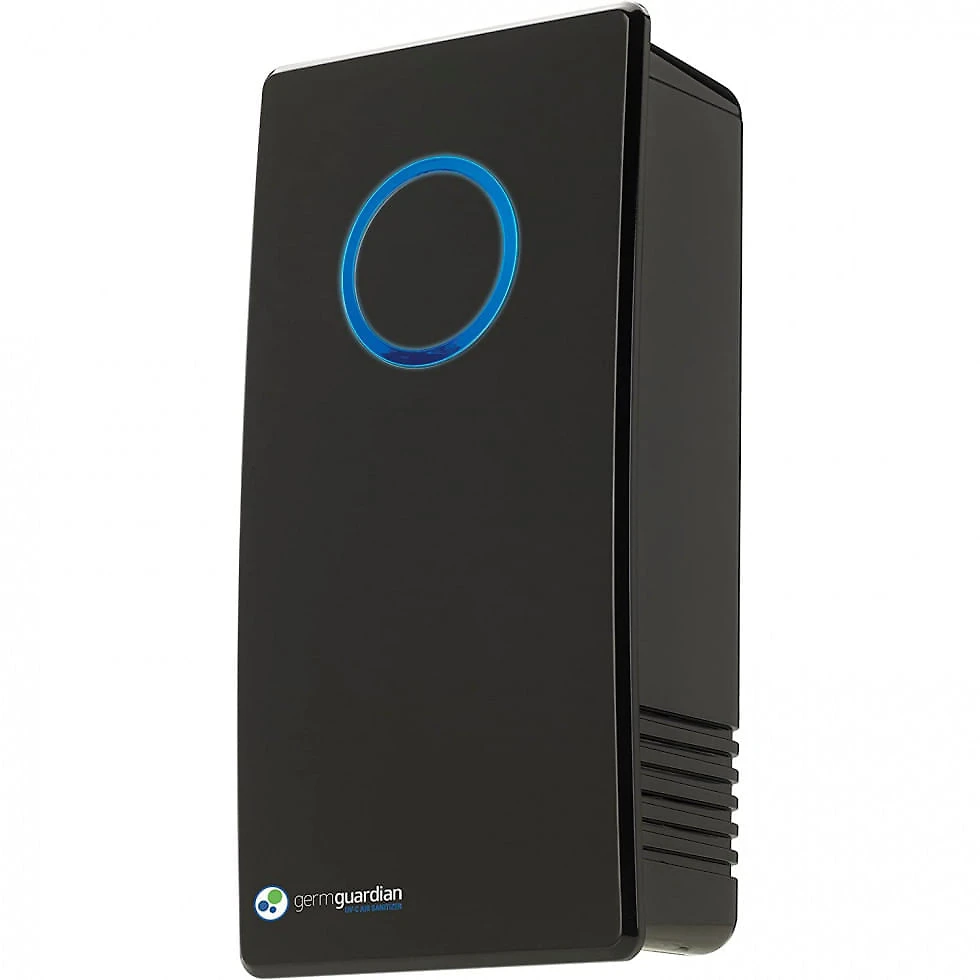 Purificador de Ar Plugável com Luz UV Contra Germes, 110V, GermGuardian, Preto