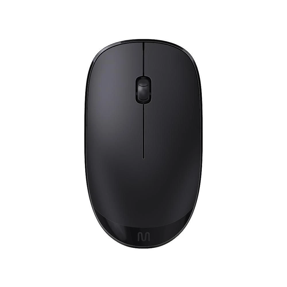 Mouse sem Fio MS300 Dpi1200 3 Botões Slim Preto com Alcance 10m Multi
