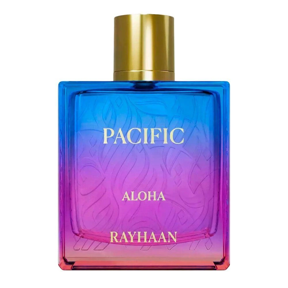 Perfume Pacific Aloha Unissex Eau de Parfum Aromático Frutado 100ML Rayhaan