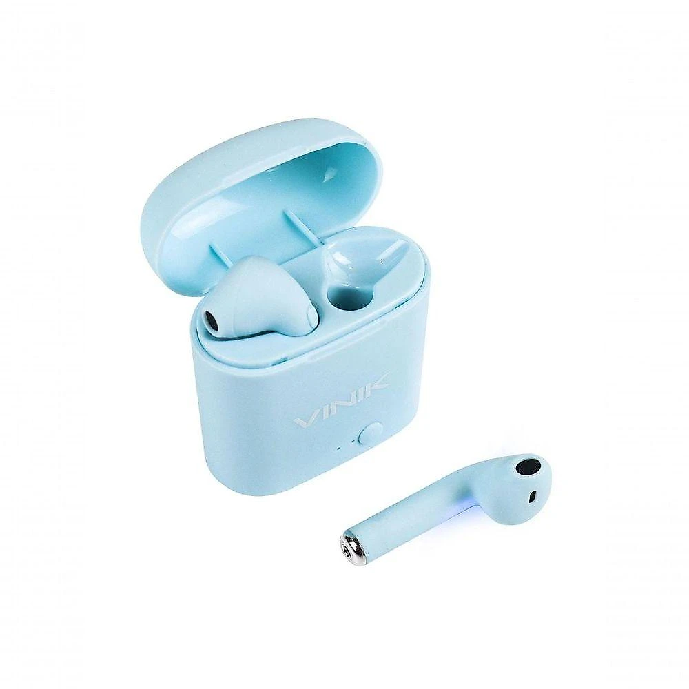 Fone de Ouvido Bluetooth Vinik Easy W1+ TWS True Wireless Estéreo Real V5.0+EDR Azul