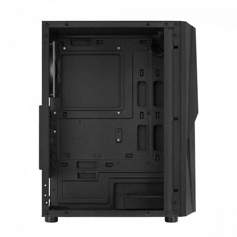 Gabinete Gamer Aerocool Mecha Preto Rgb Lateral Vidro [f002]