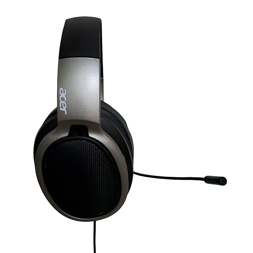 Headset Acer OHW303 Compatível com Windows 11 10 8.1 8 7 com Controle no Cabo Preto