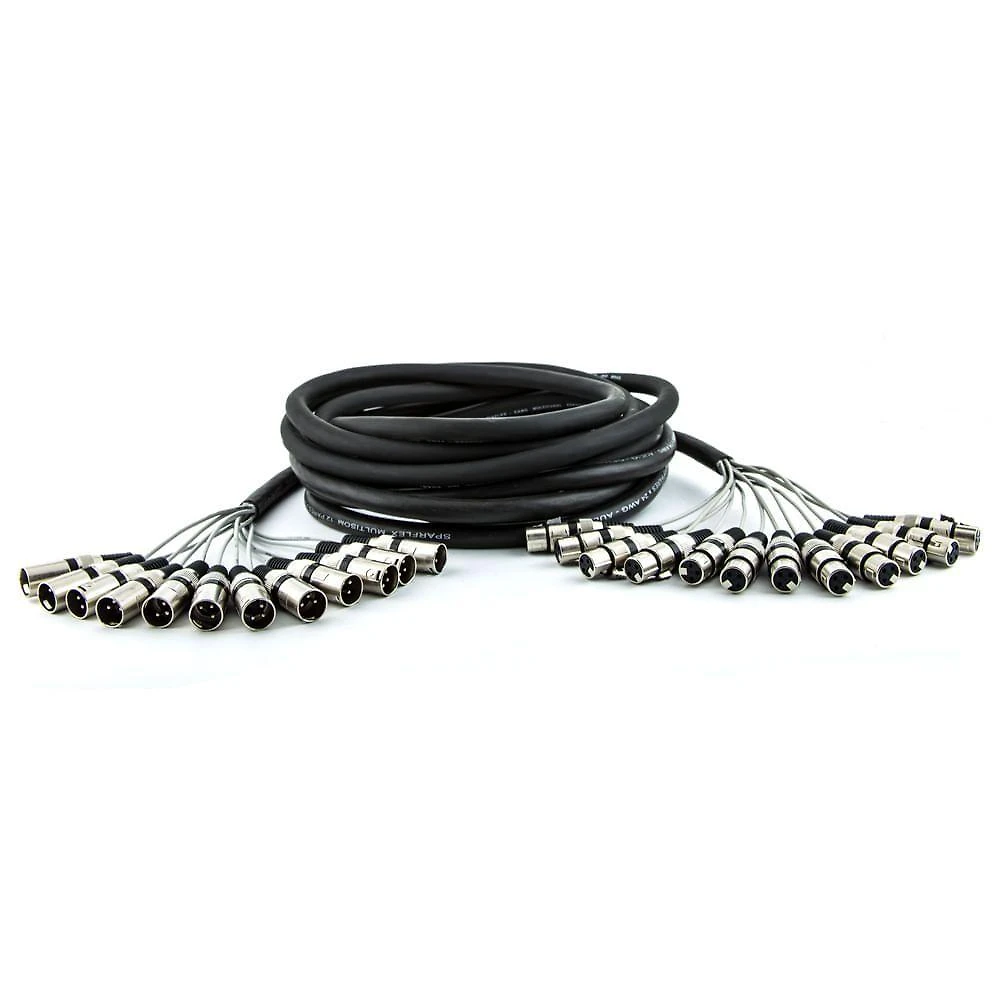 Multicabos Xlr 12 Vias Cirilo Cabos - 10 Metros