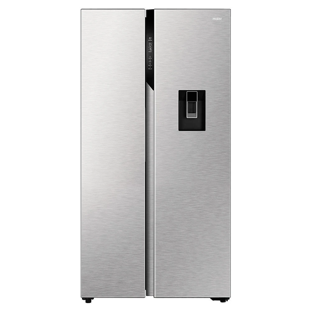 Refrigerador Side by Side Haier de 02 Portas Frost Free com 523 Litros, Duplo Inverter, Inox – HSS541
