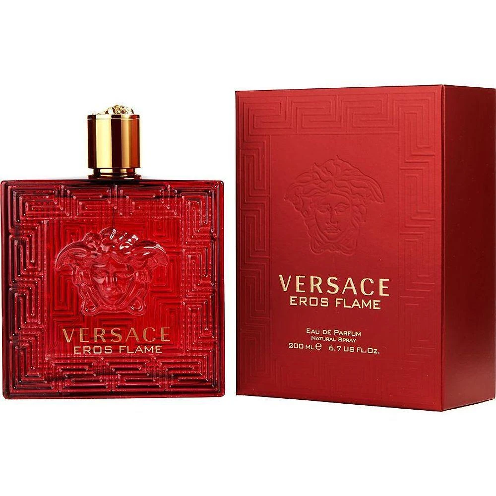 Perfume Masculino Versace Eros Flame Gianni Versace Eau De Parfum Spray 200 Ml