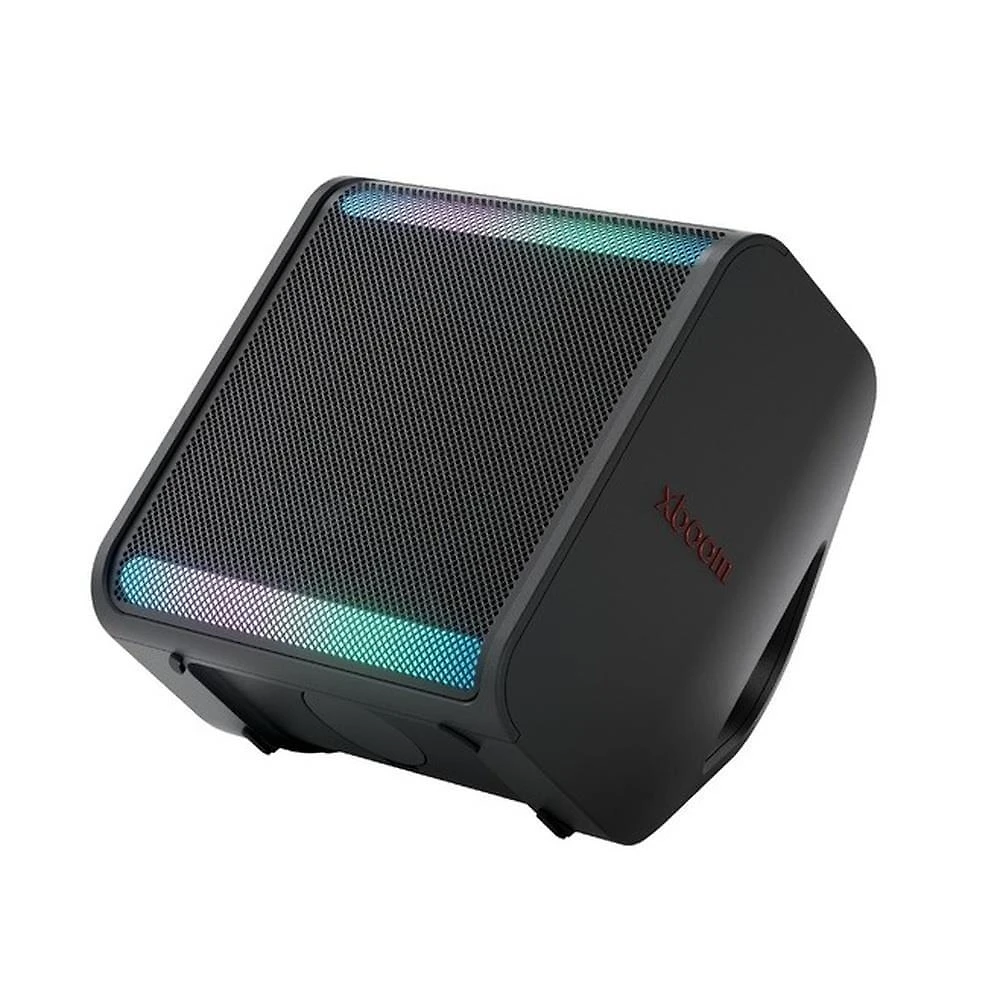 Caixa de som lg xboom stage301 bluetooth 120w 12h bateria karaokê ai by will.i.am
