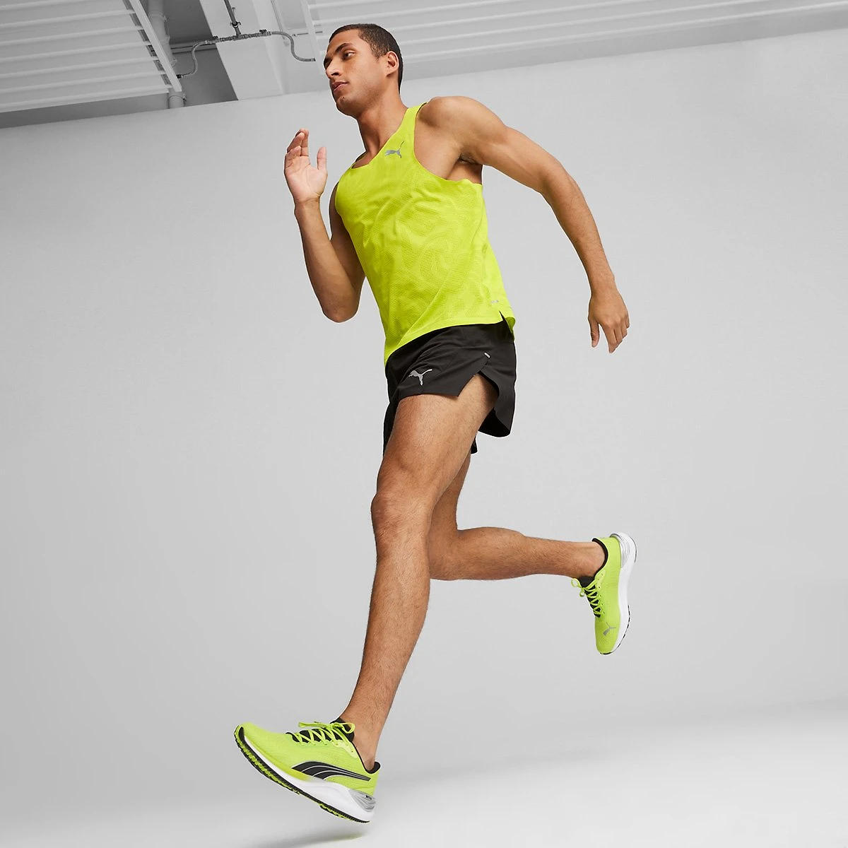 Tênis Puma Electrify Nitro 3 Masculino Verde+Preto - 37