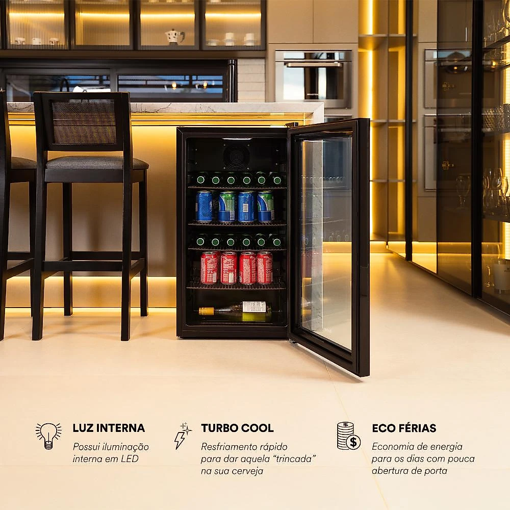 Cervejeira EOS Bierhaus 98 Litros Frost Free ECE100 220V
