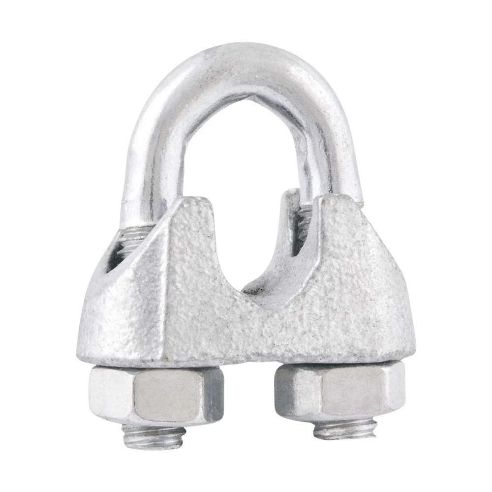 Clips para Cabo de Aço 35.60.120.000 Prensar Amarrar Galvanizado 12,7MM Vonder