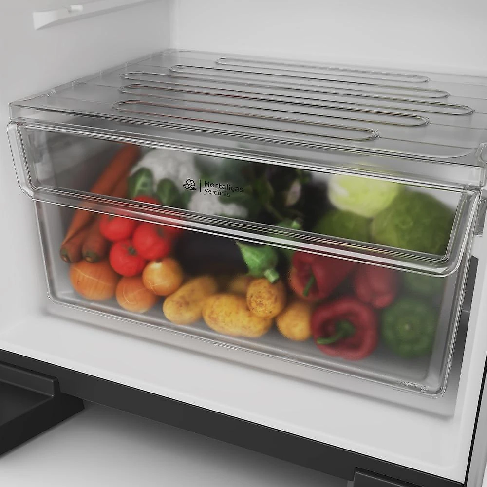 Geladeira Consul Frost Free Duplex Inverter CRM53MK, 455 Litros, Inox - 220 Volts