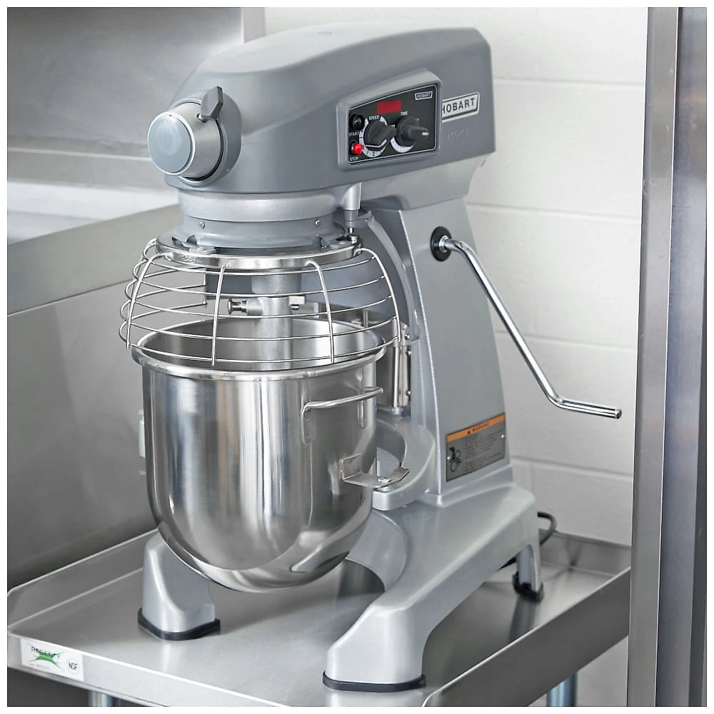 Misturador,Mixer Comercial Planetário de Bancada Hobart Legacy HL1201 11,36 Litros com Protetor 110V, 1/2 hp