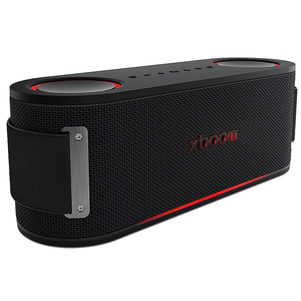 Caixa de Som LG XBOOM Bounce, IP67, Até 30h de Reprodução, Bluetooth 5.3, Luzes Multicolor e Resistência Militar Bivolt
