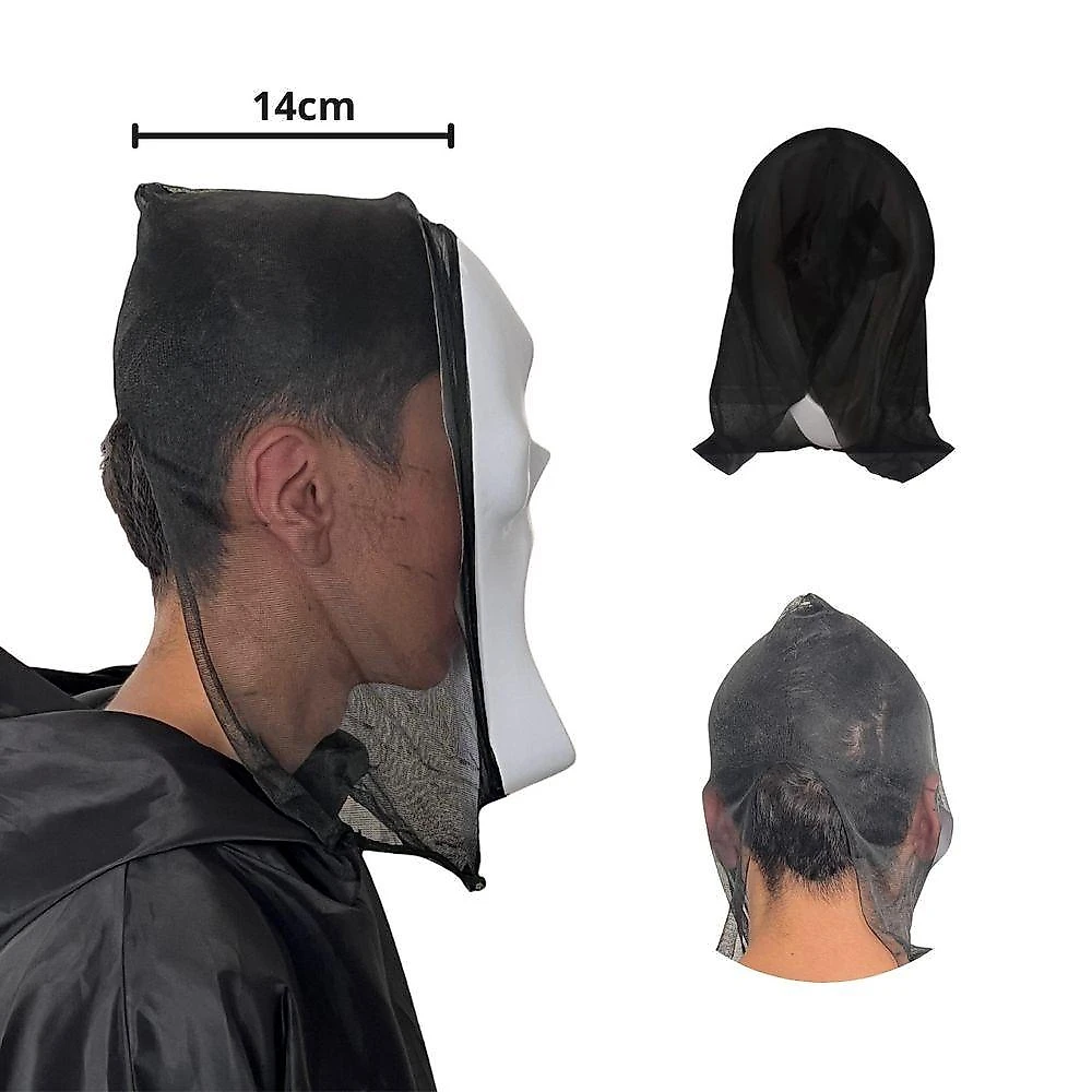 Máscara Do Pânico De Plástico Com Capuz