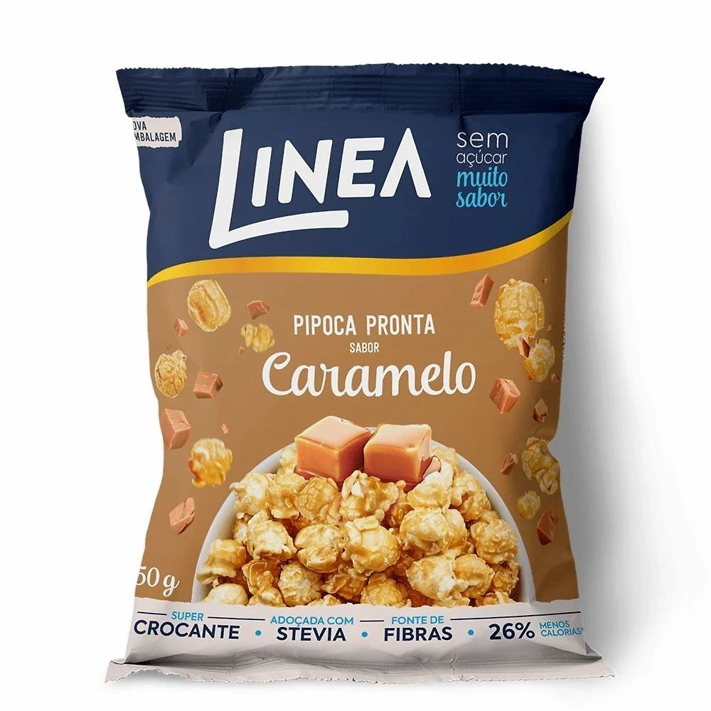 Pipoca Caramelo Linea 50g