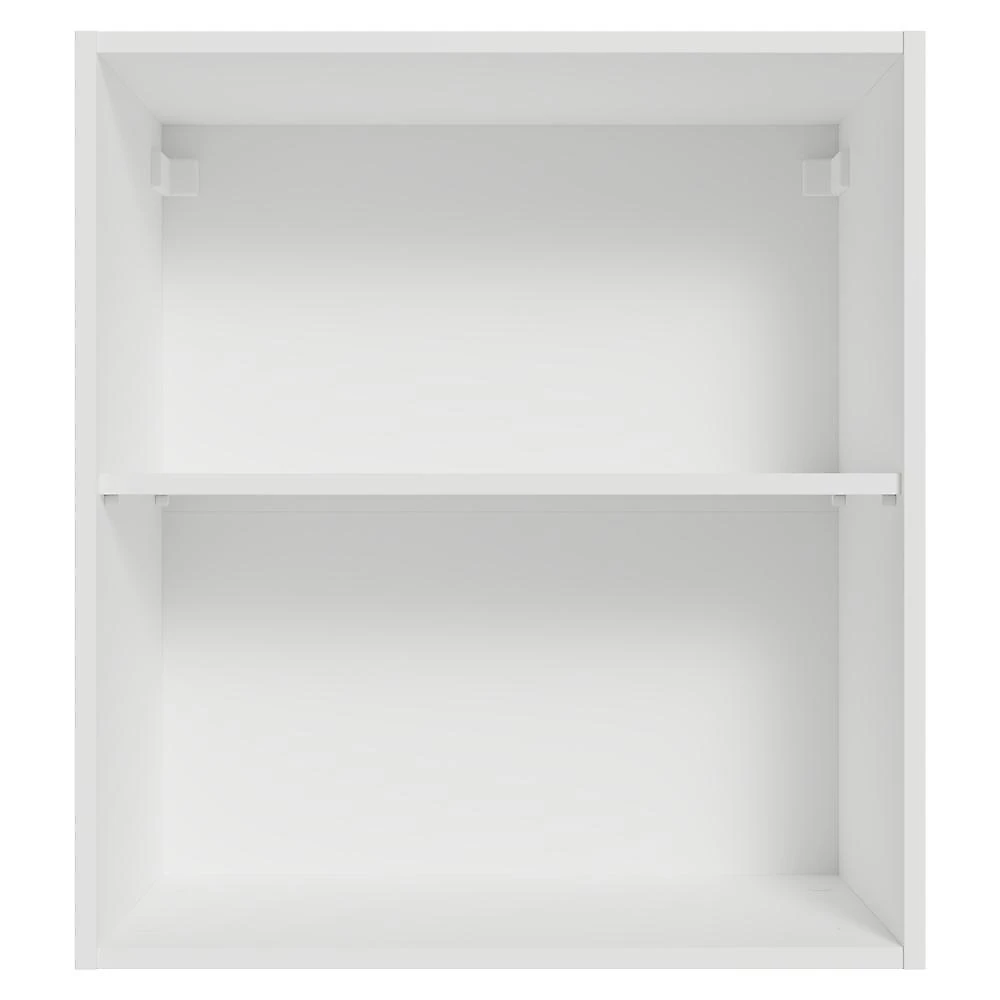 Armário aéreo para quarto 60 cm 1 porta branco neo madesa