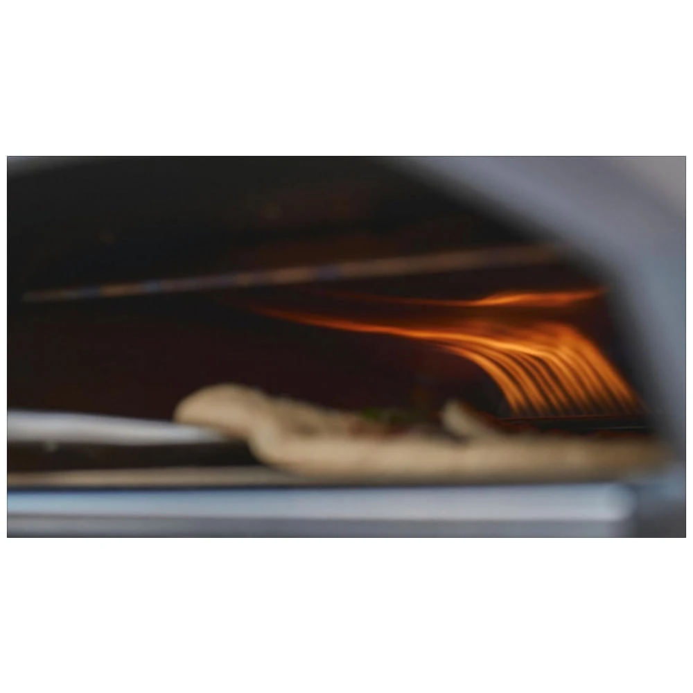 Forno de Pizza Ooni Koda 2 a Gás 14" Portátil Pedra Refratária Alta Temperatura 500°C Napolitana Externo Preto Fundição