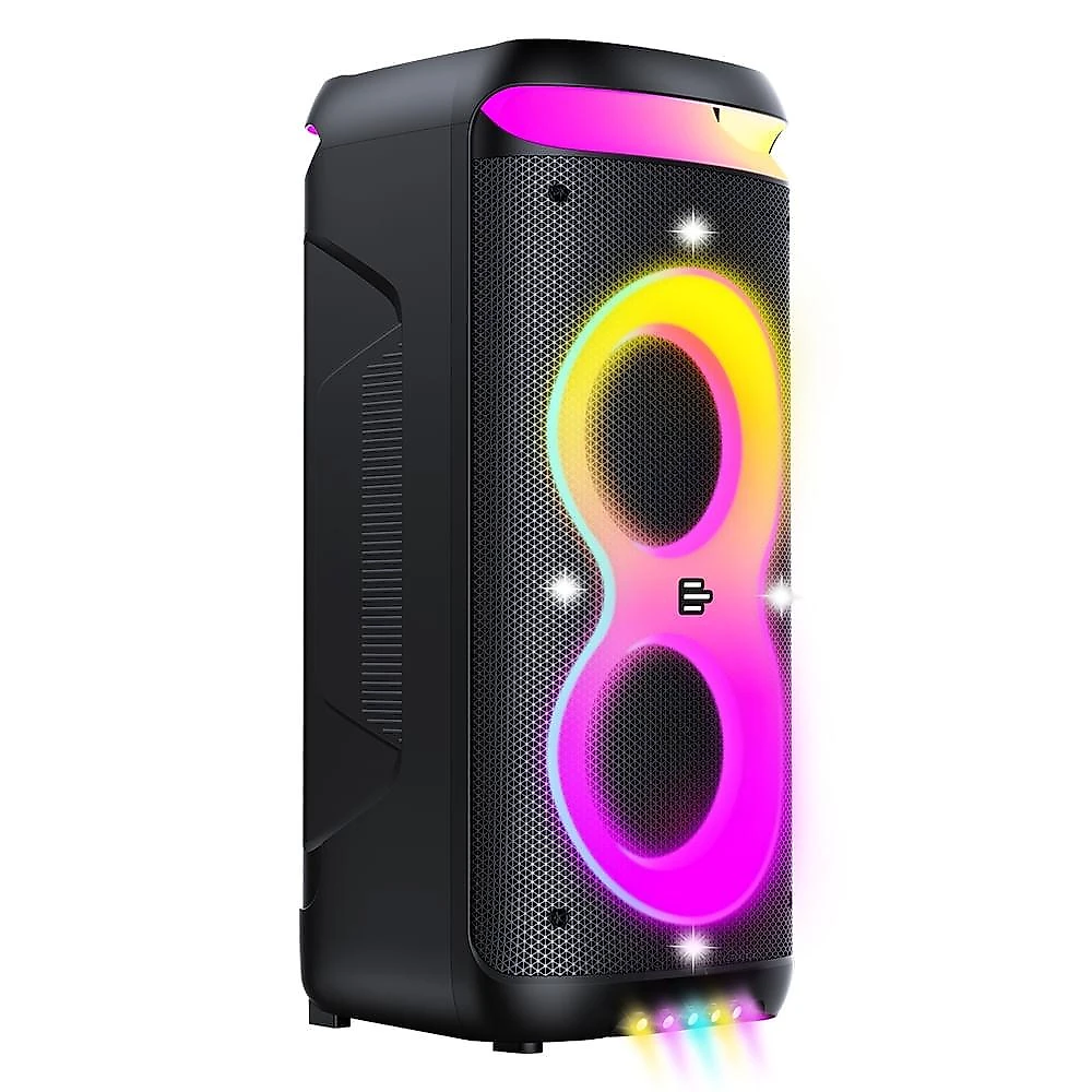 Caixa de som pulsebox 3 1400w bt/aux/mic/tws pulse - sp511 preto