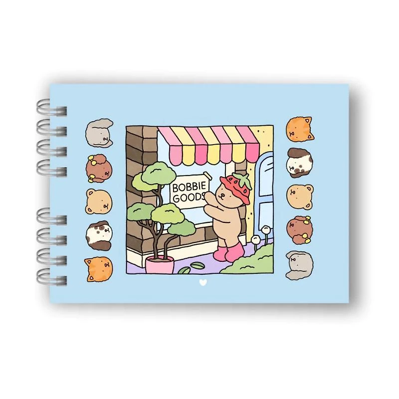 Miniatura Livro Colorir Bobbie Goods 50 Páginas Bob Gods Capa Dura Cor