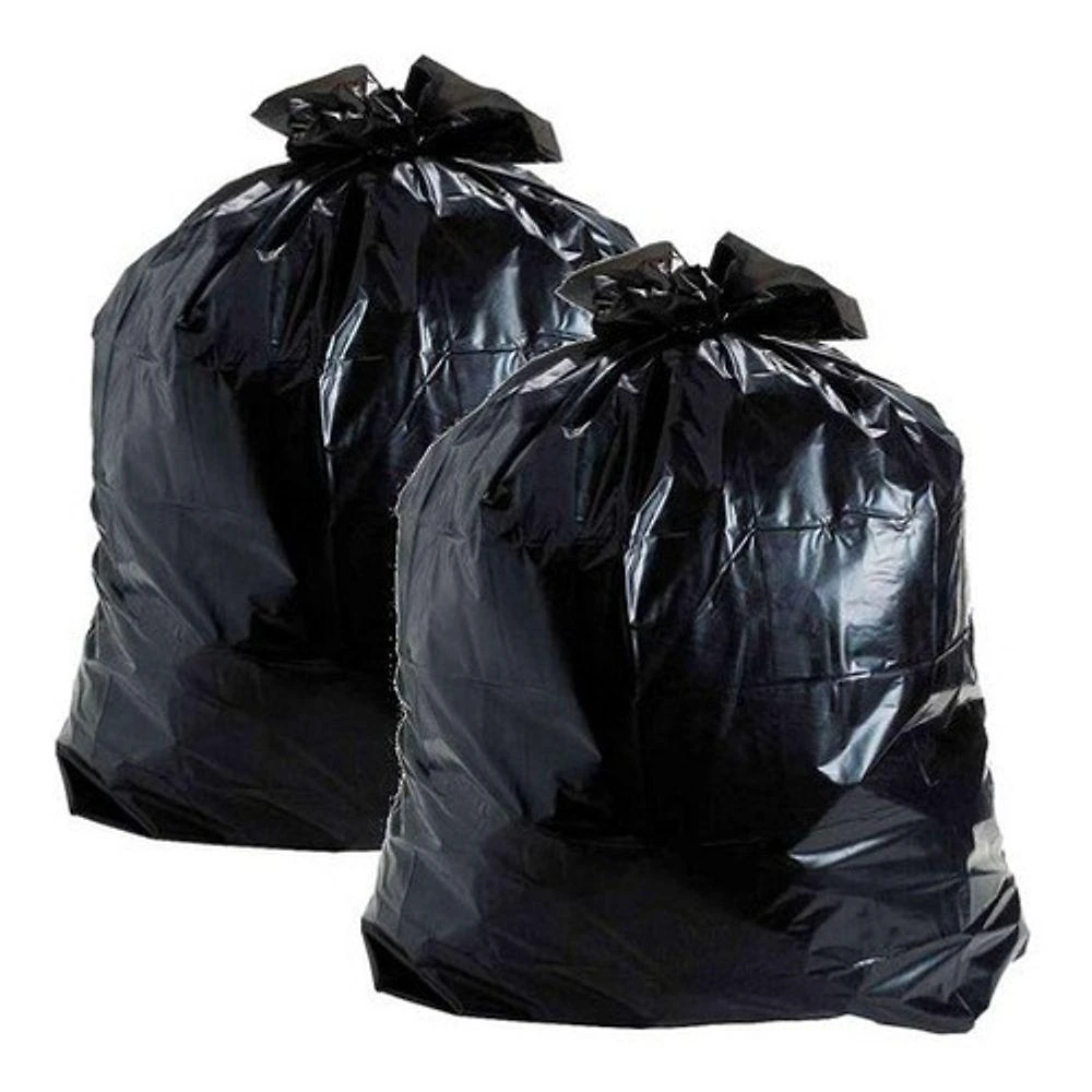 Saco para Lixo Kit 2 Sacos Lixo 200 Litros Espessura Média Resistente Preto Higipack