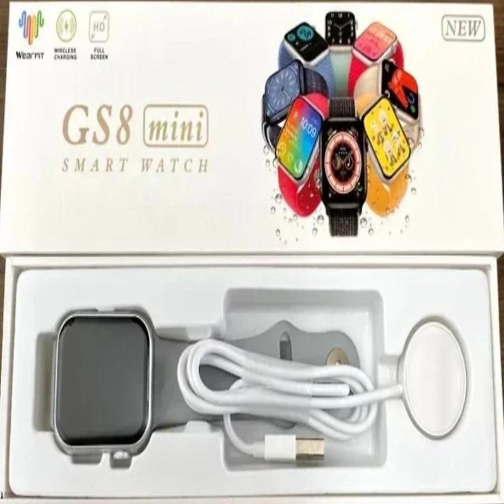 Relógio Inteligente Gs8 Watch 8 com Tela TFT 1.95 Monitoramento de Temperatura Corporal e Frequência