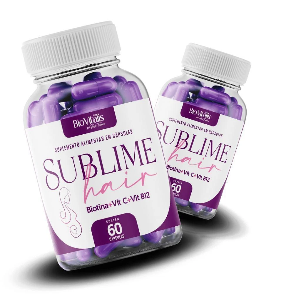 Miniatura Kit 2 Sublime Hair Caps Vitamina Capilar