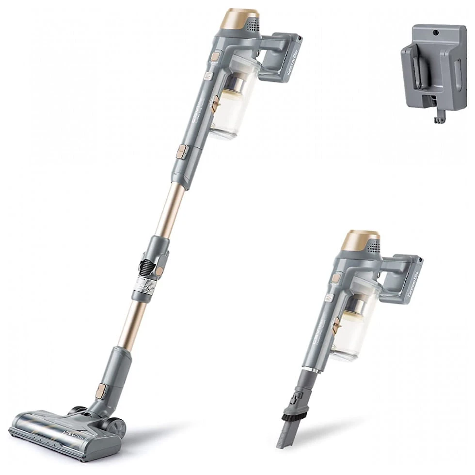 Aspirador de Pó sem Fio com Acessórios, Silencioso e Farol de LED, 110V, Kenmore DS4095, Dourado