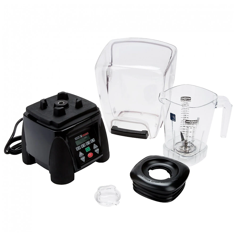 Liquidificador Industrial Waring MX1500XTXP Xtreme 3 1/2 hp com Teclado Programável, Tela LCD, Velocidade Ajustável e Recipiente de 1