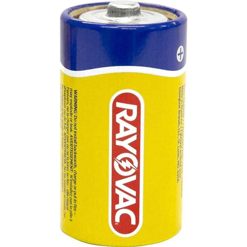 Pilha Rayovac Grande D 10210 Comum 1,5V as Amarelinhas para Lanternas 12 Peças Amarelo