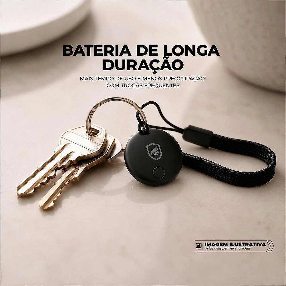 3 Unidades Rastreador Localizador iTag Hybrid Bluetooth para Android e iOS com Alerta Sonoro - Gshield