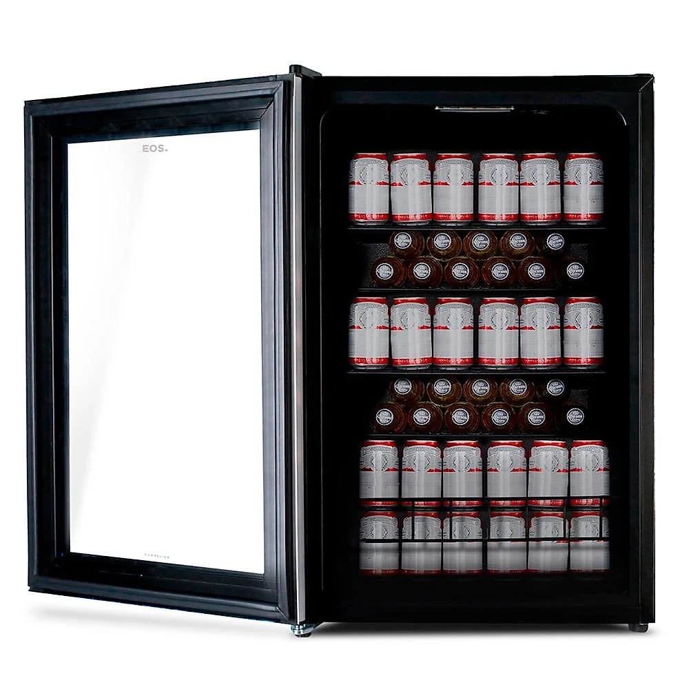 Kit EOS Beer & Wine: Cervejeira EOS Bierhaus 115 Litros Frost Free com Compressor ECE131 220V + Adega Climatizada 49 Garrafas EOS Sommelier com Pai...
