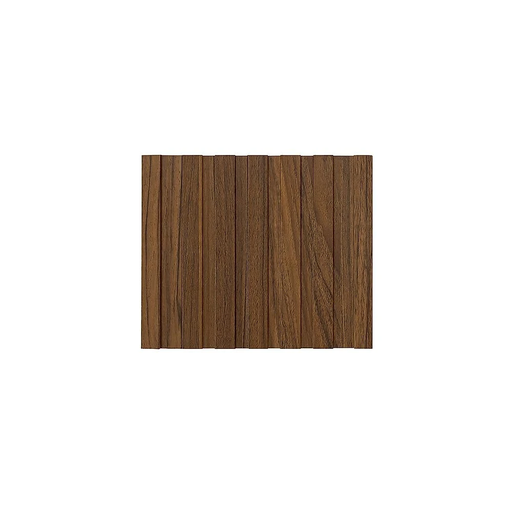 Perfil Painel Ripado Modaza LW Imbuia Direito, 285 x 2,7 cm