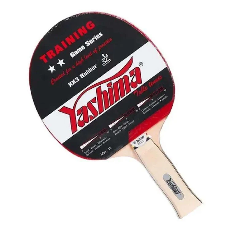 Raquete Yashima Tenis de Mesa Borracha Lisa Com Esponja - Pt