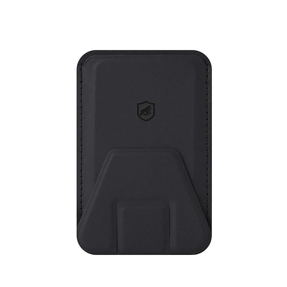 Carteira Magsafe Com Kickstand - Porta Cartão Magnético - Preta - Gshield