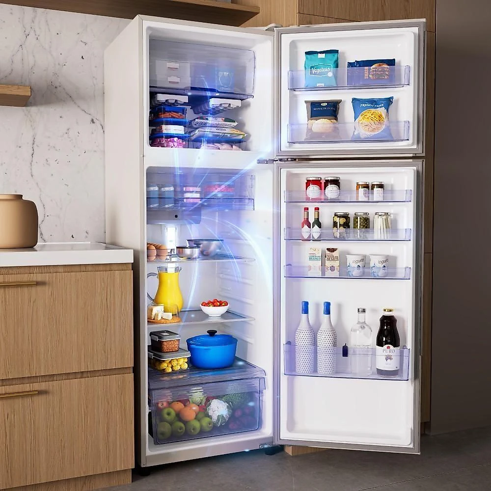Geladeira Panasonic Duplex Frost Free Inverter 391L Turbo NR-BT44PV3WB Branco 110V