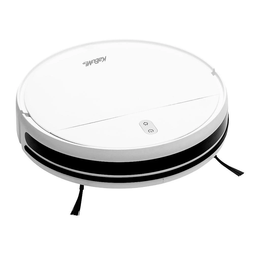 Robô Aspirador e Passa Pano KABUM! smart 100 - 5 Modos de Limpeza, Sensor Anti-Queda, Base de Carregamento - Bivolt - Branco - KBSF005