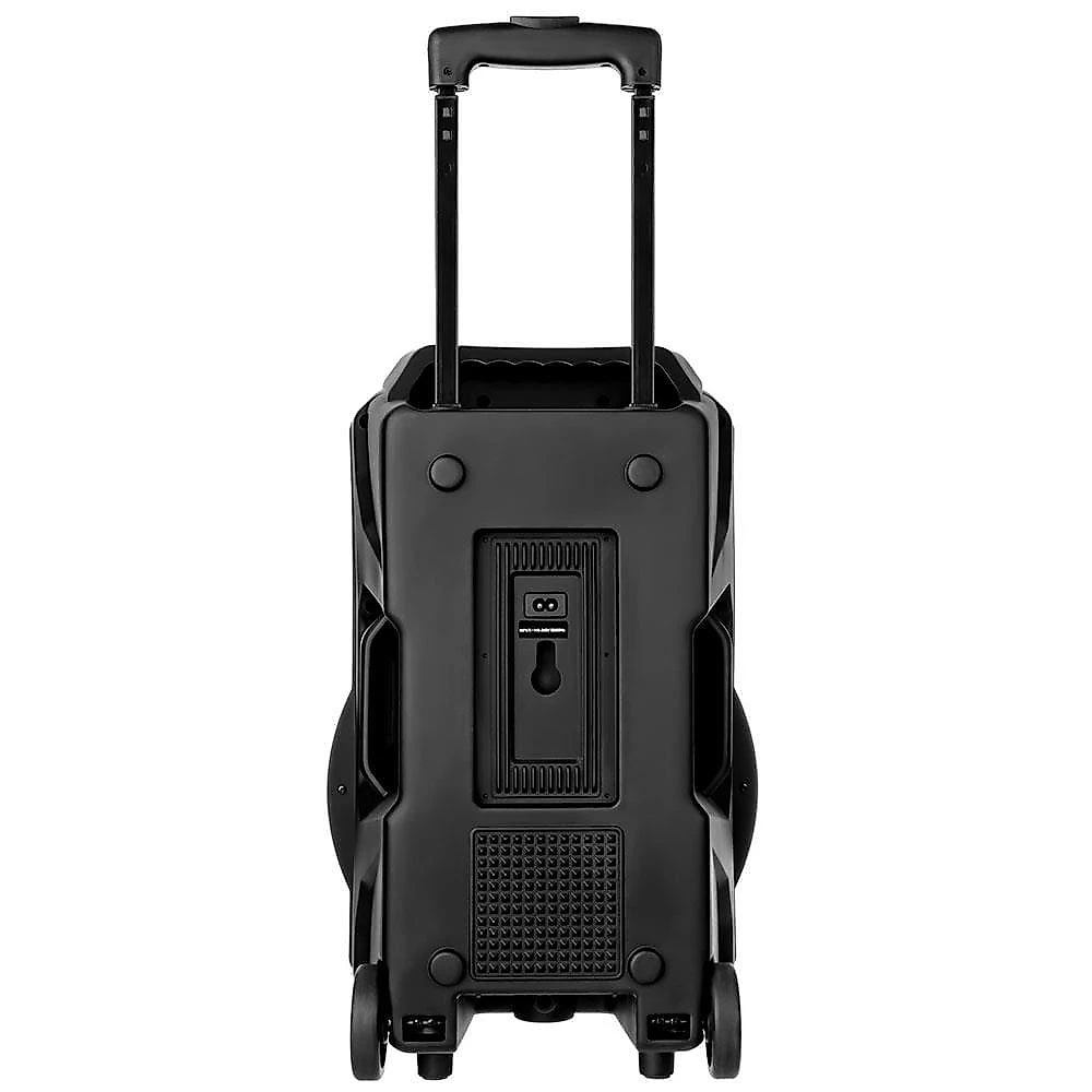 Caixa amplificada mondial cm-400 com bluetooth, usb e rádio fm - 400w