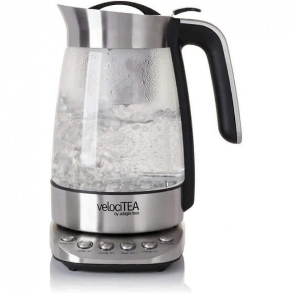 Chaleira Elétrica Adagio Teas 1.2L com Controle de Temperatura, 110V, Prata