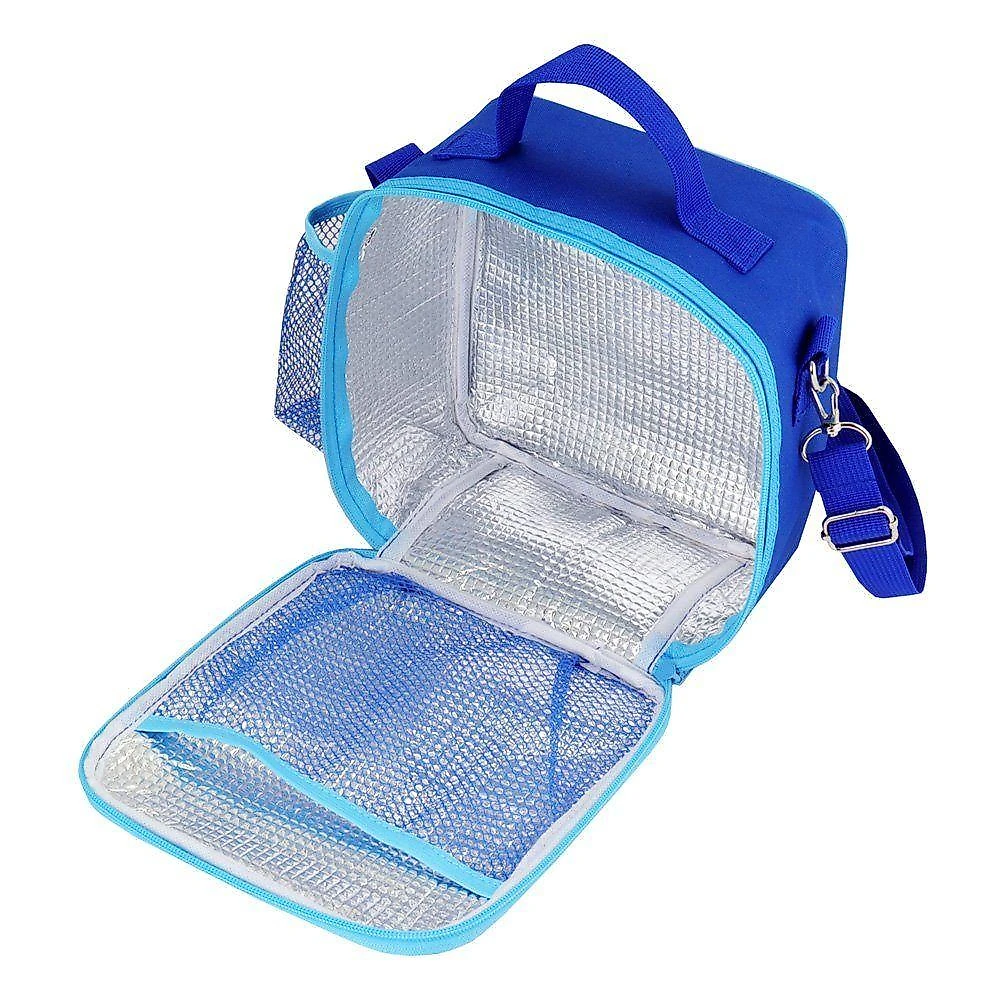 Lancheira Térmica Infantil Amiguinhos Jacki Design – 4.180 Ml Robo Azul