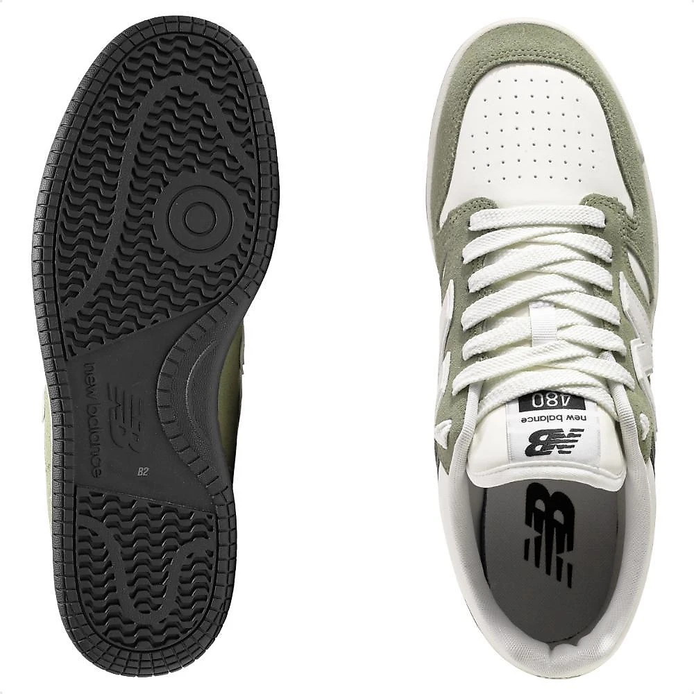 Tênis New Balance 480 Low Masculino Verde / Branco - 37