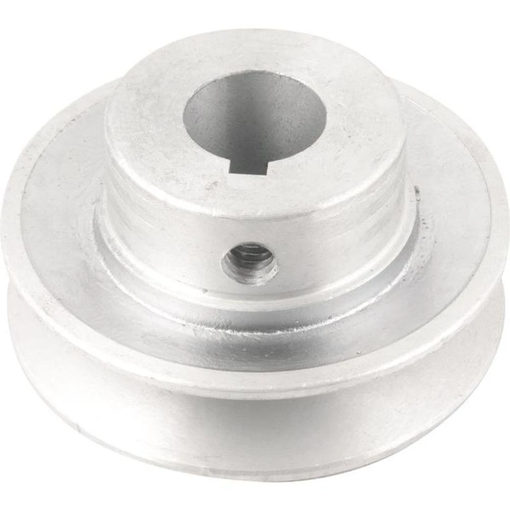 Polia Alumínio 1 Canal Perfil A 70mm Com Furo 19mm - Vonder