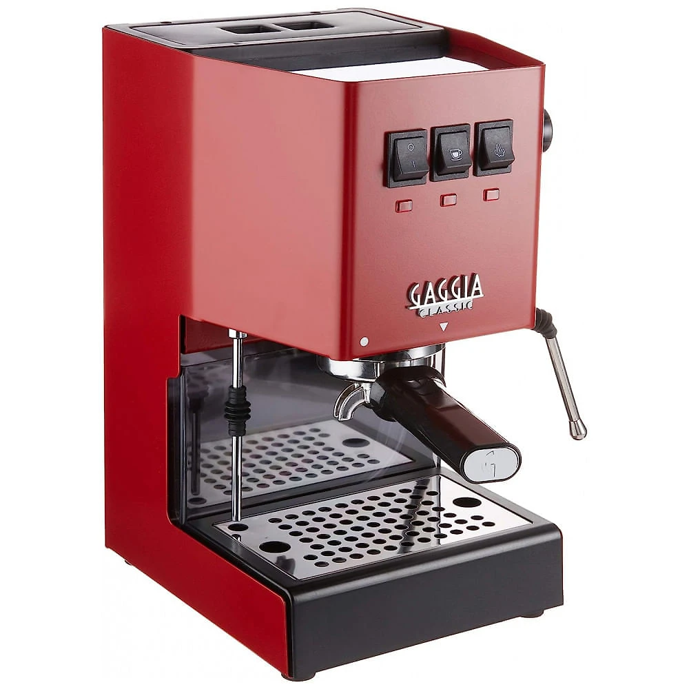 Máquina de Café Expresso com Bocal de Leite, 110V, Gaggia RI9380, Vermelha