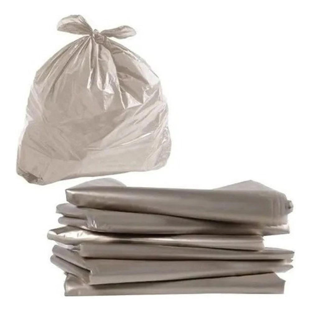 Saco para Lixo 300L Transparente em Polietileno de Baixa Densidade Uso Doméstico Preto Higipack