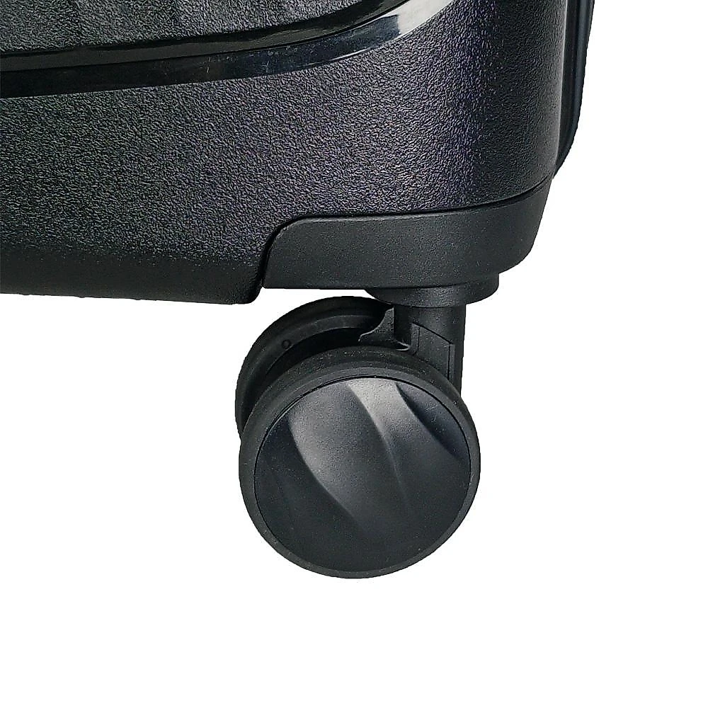 Mala grande preto expansível linha premium rodas 360°