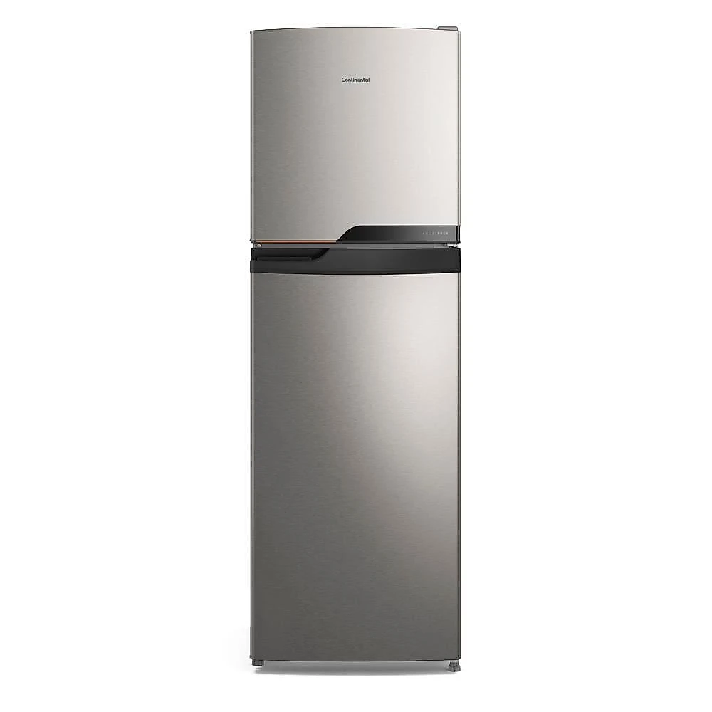 Geladeira continental tc45s frost free duplex 400l inox look econômica espaçosa controle eletrônico 110