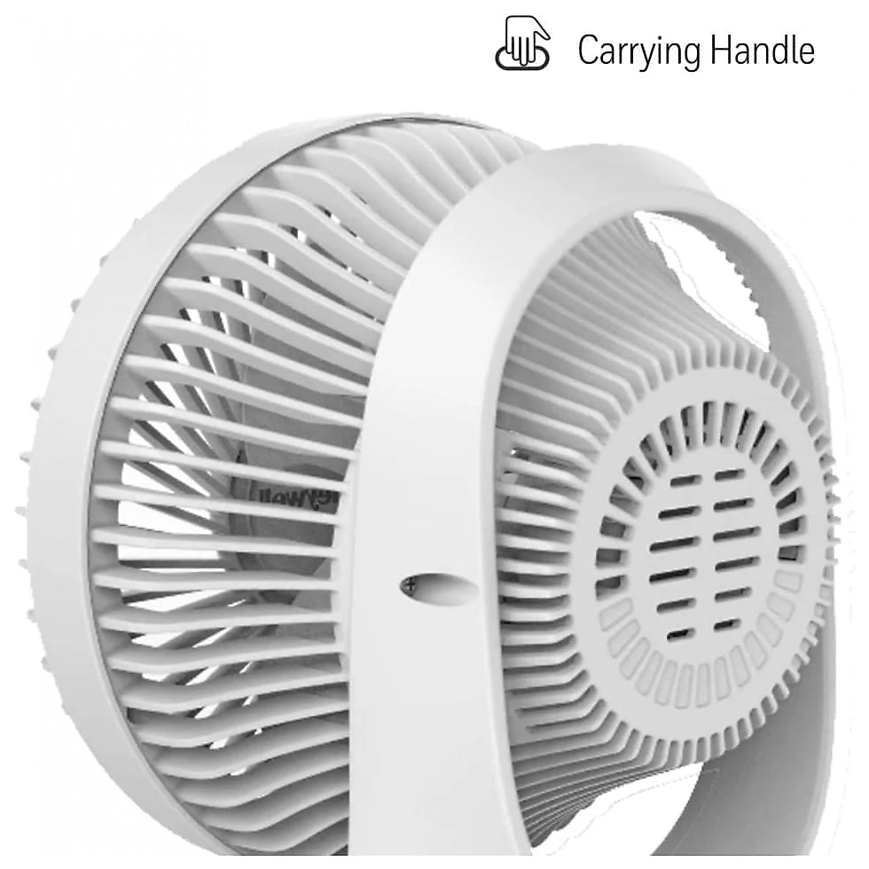 Ventilador de Mesa Silencioso e com 5 Níveis de Potência, 110v, HONEYWELL HTF337W, Branco